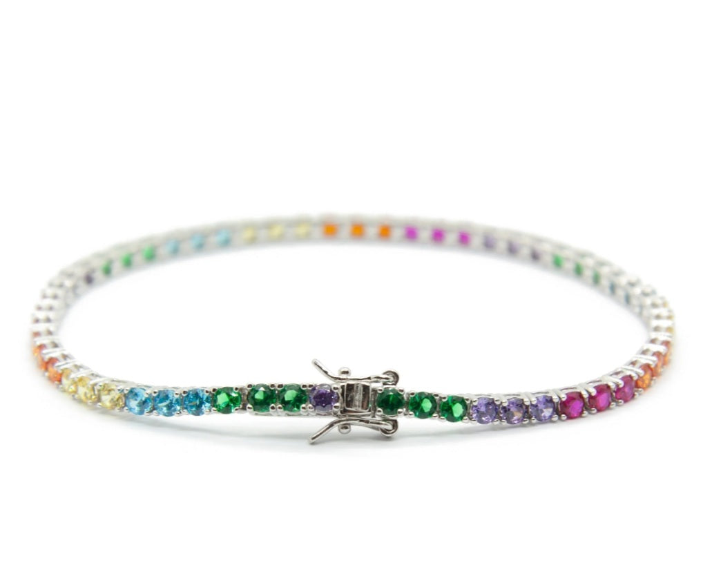 Bracciale Tennis Rainbow