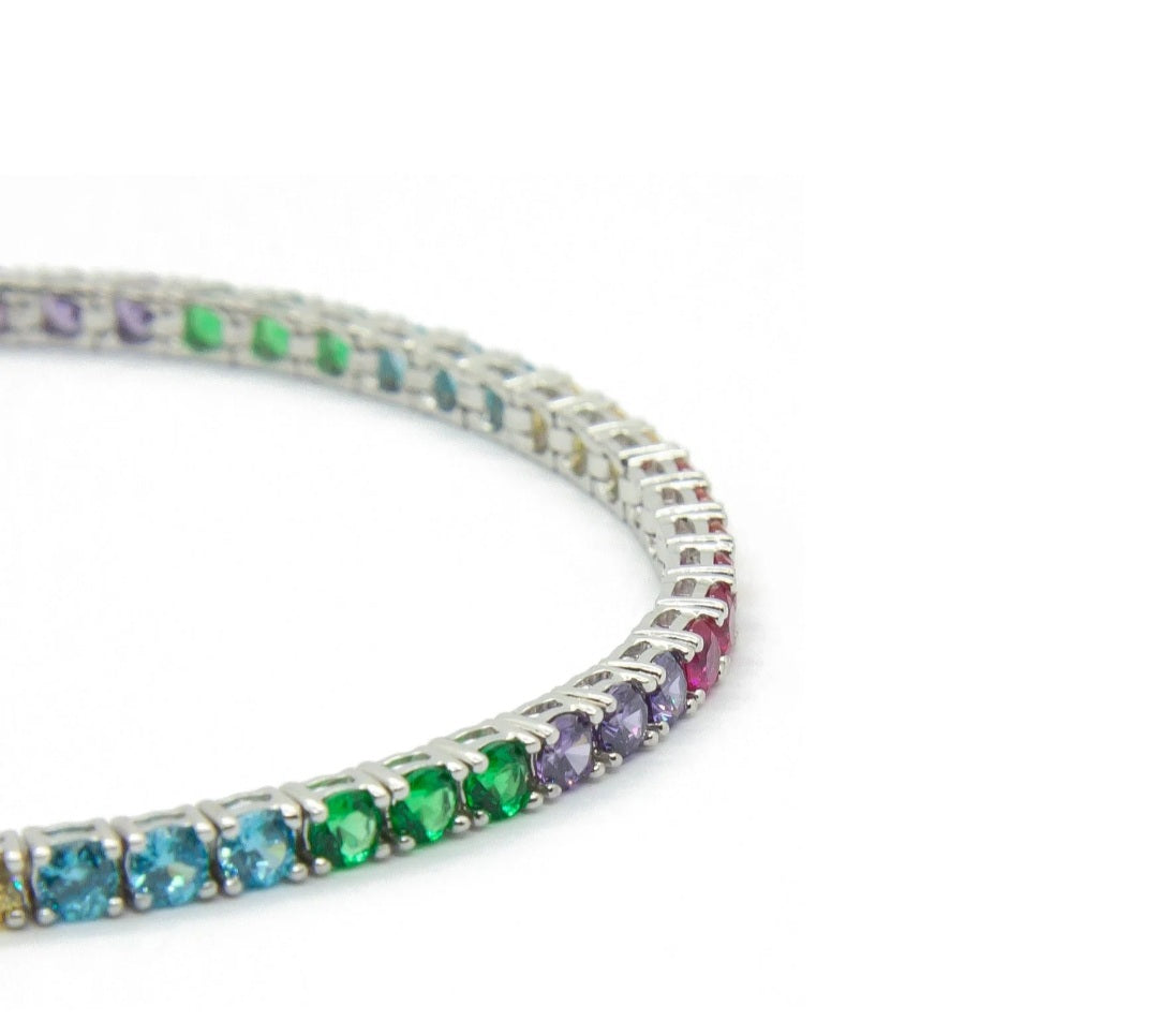 Bracciale Tennis Rainbow