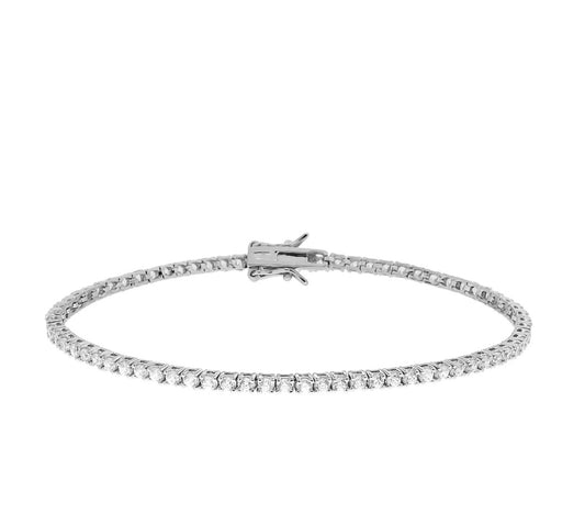 Bracciale Tennis Bianco