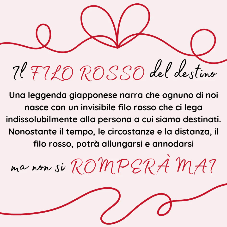 Fedi "Filo Rosso Del Destino"