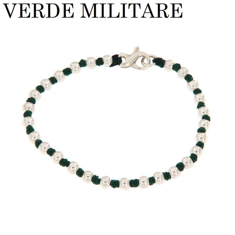 Bracciale a Nodi Argento e Palline