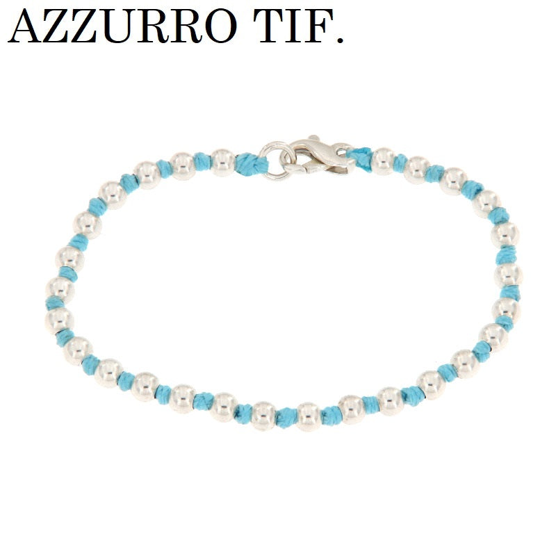 Bracciale a Nodi Argento e Palline