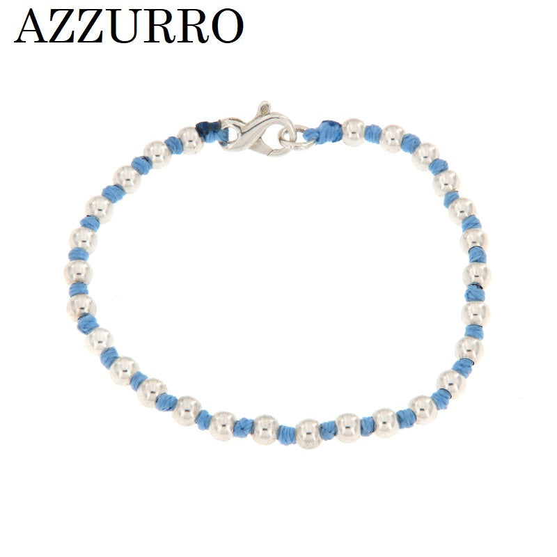 Bracciale a Nodi Argento e Palline