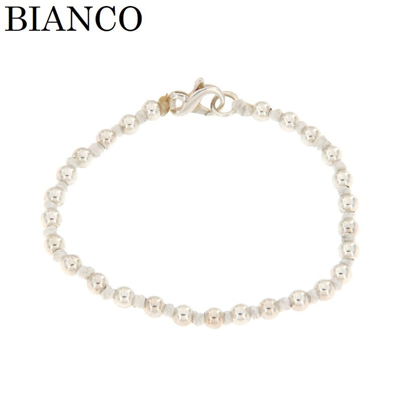 Bracciale a Nodi Argento e Palline