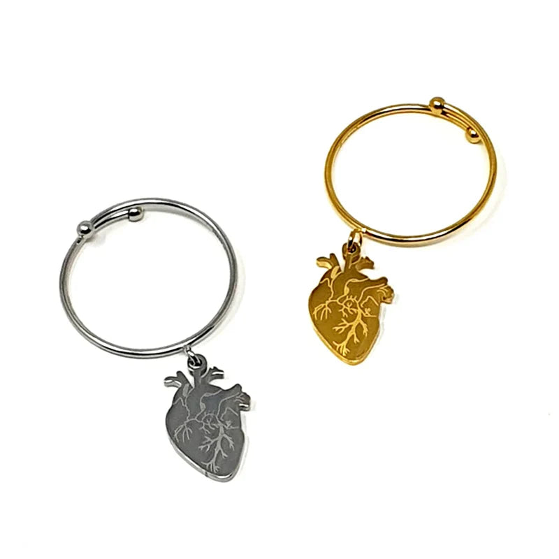 Anello Cuore Anatomico