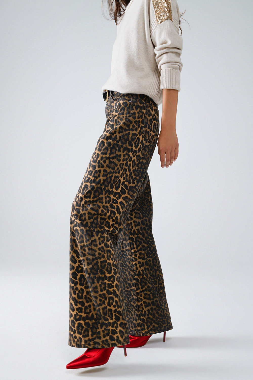 Jeans leopardati super trendy