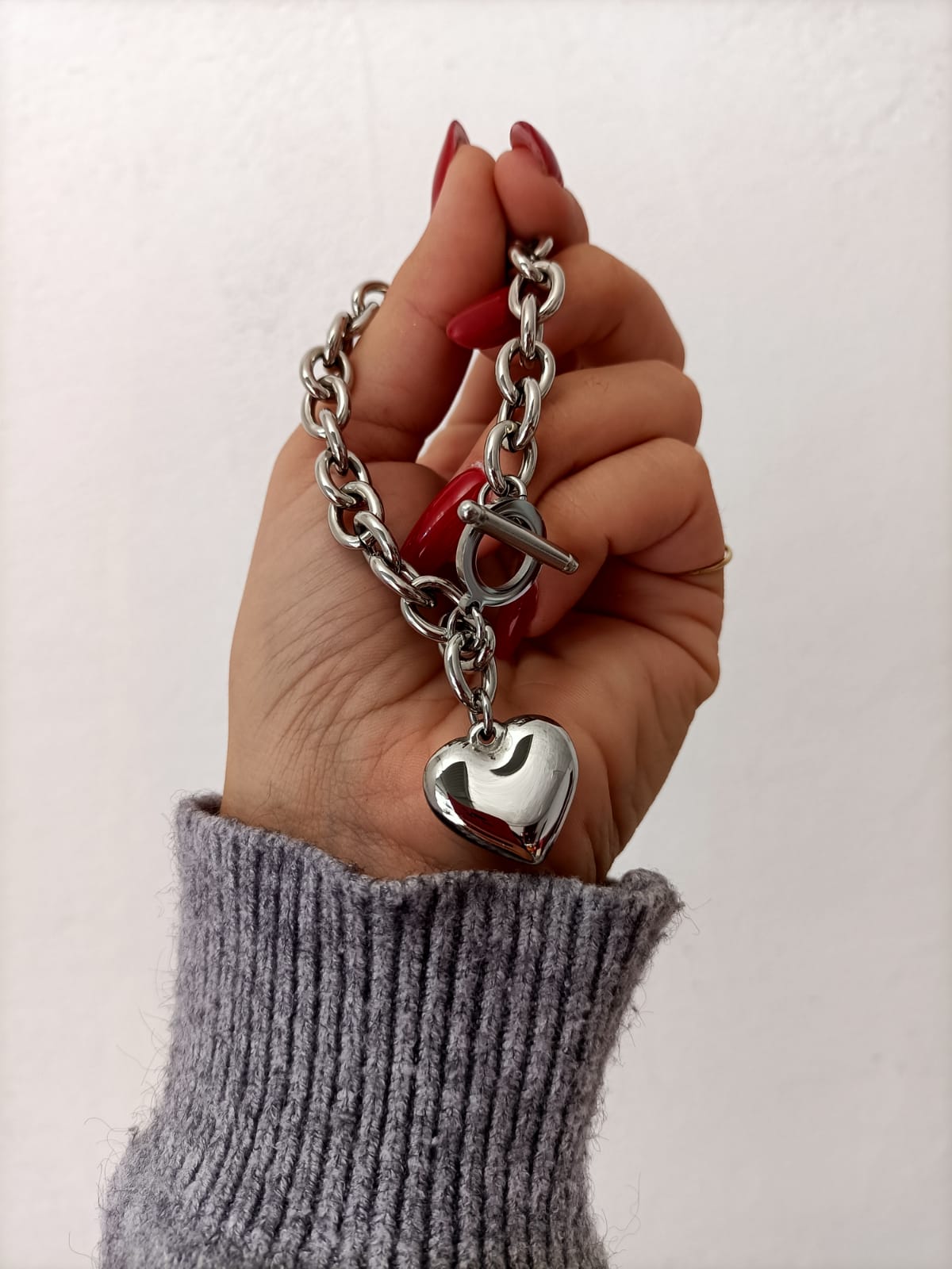 Bracciale Cuore Pendente