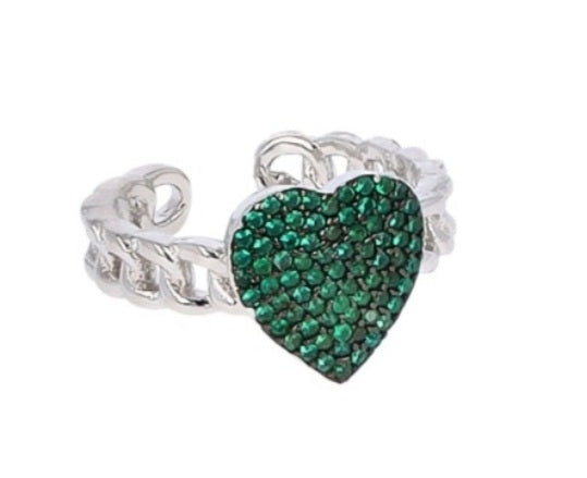 Anello Groumette Heart