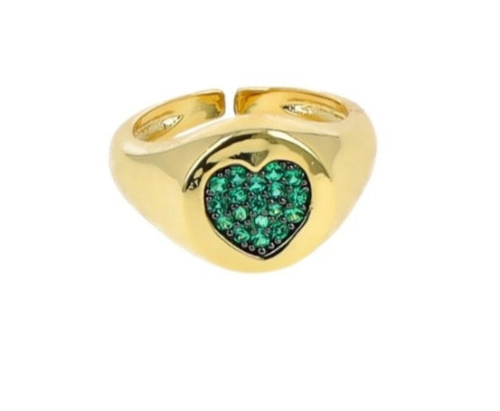 Anello Gold Heart