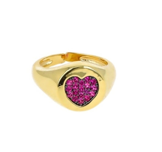 Anello Gold Heart